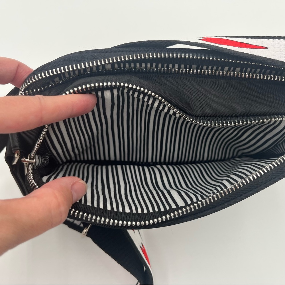 Brighton Love Black Crossbody Bag with Heart Strap - Picture 4 of 5